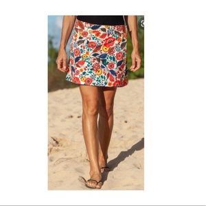 Ripskirt Hawaii. Skirt. Beach cover. Small. Length 1. Red. Blue. Pink. Cream.
